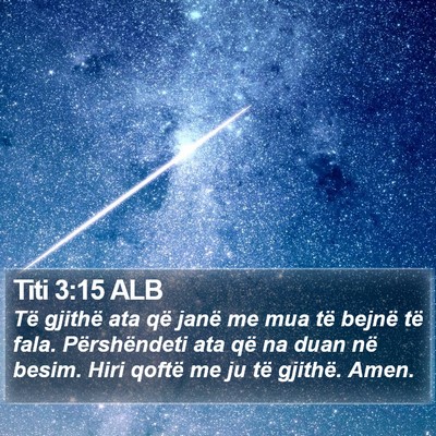 Titi 3:15 ALB Bible Verse Image