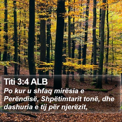 Titi 3:4 ALB Bible Verse Image