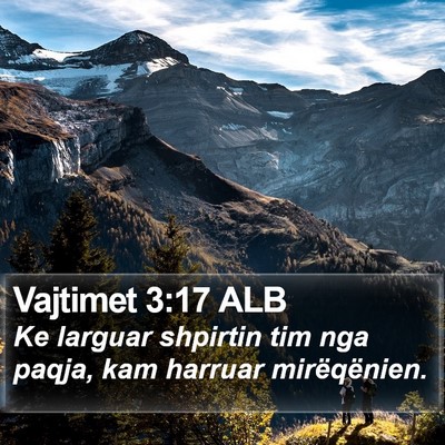 Vajtimet 3:17 ALB Bible Verse Image
