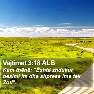 Vajtimet 3:18 ALB Bible Verse Image