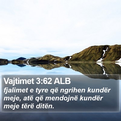 Vajtimet 3:62 ALB Bible Verse Image