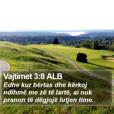 Vajtimet 3:8 ALB Bible Verse Image