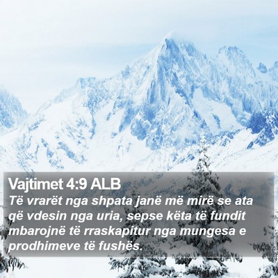 Vajtimet 4:9 ALB Bible Verse Image
