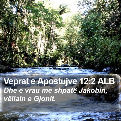 Veprat e Apostujve 12:2 ALB Bible Verse Image