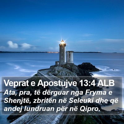 Veprat e Apostujve 13:4 ALB Bible Verse Image