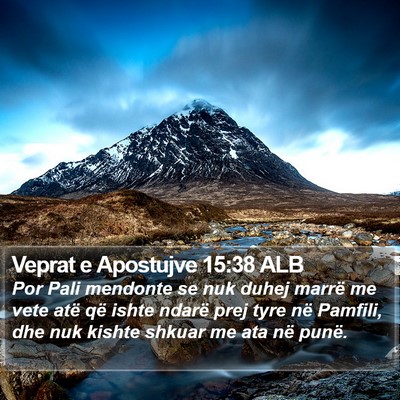 Veprat e Apostujve 15:38 ALB Bible Verse Image
