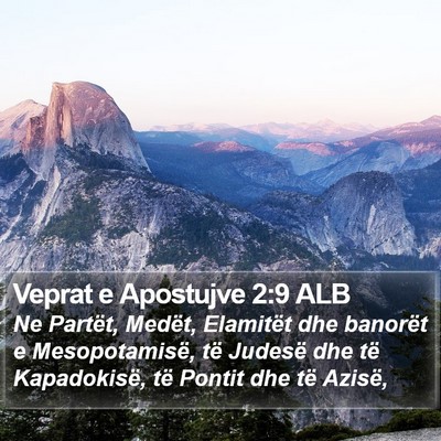 Veprat e Apostujve 2:9 ALB Bible Verse Image