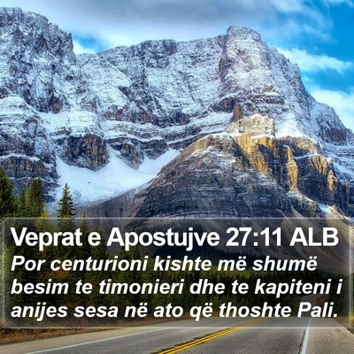 Veprat e Apostujve 27:11 ALB Bible Verse Image
