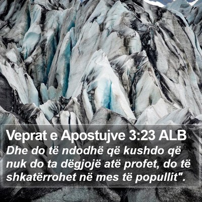 Veprat e Apostujve 3:23 ALB Bible Verse Image