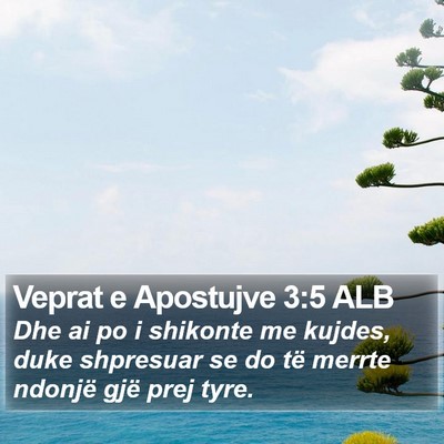 Veprat e Apostujve 3:5 ALB Bible Verse Image