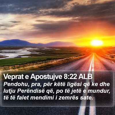 Veprat e Apostujve 8:22 ALB Bible Verse Image
