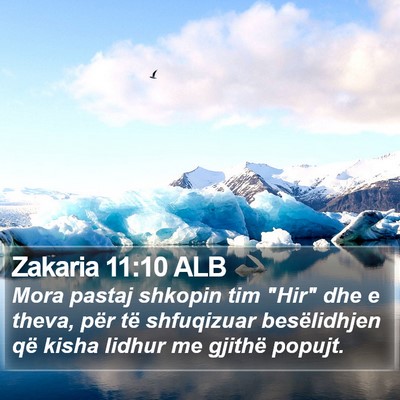 Zakaria 11:10 ALB Bible Verse Image