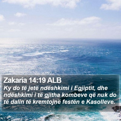 Zakaria 14:19 ALB Bible Verse Image