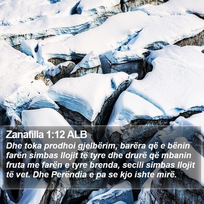 Zanafilla 1:12 ALB Bible Verse Image