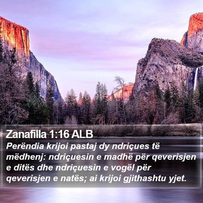 Zanafilla 1:16 ALB Bible Verse Image