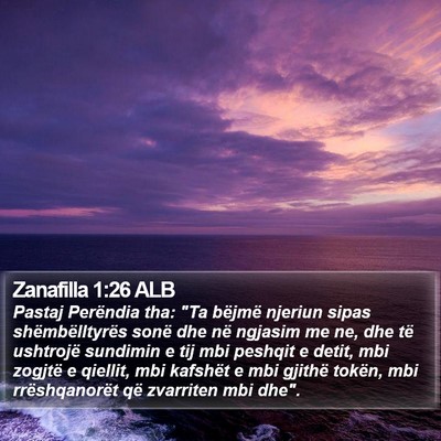 Zanafilla 1:26 ALB Bible Verse Image