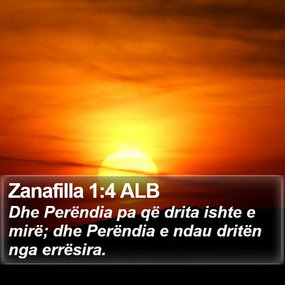 Zanafilla 1:4 ALB Bible Verse Image
