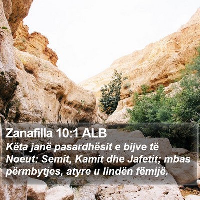 Zanafilla 10:1 ALB Bible Verse Image