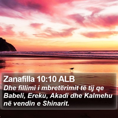 Zanafilla 10:10 ALB Bible Verse Image