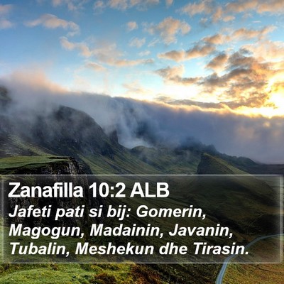 Zanafilla 10:2 ALB Bible Verse Image
