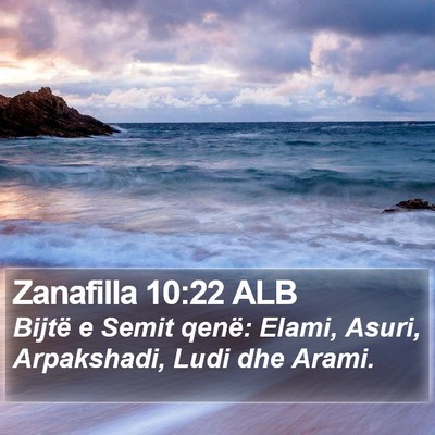 Zanafilla 10:22 ALB Bible Verse Image