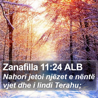 Zanafilla 11:24 ALB Bible Verse Image