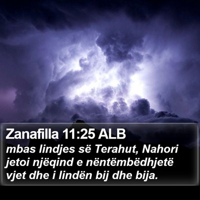 Zanafilla 11:25 ALB Bible Verse Image