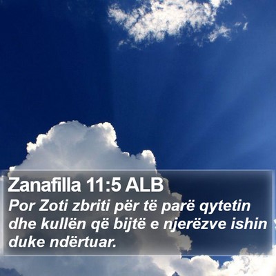 Zanafilla 11:5 ALB Bible Verse Image