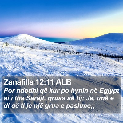 Zanafilla 12:11 ALB Bible Verse Image