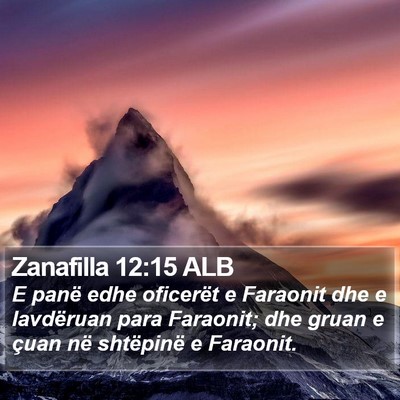 Zanafilla 12:15 ALB Bible Verse Image