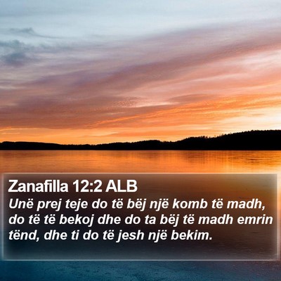 Zanafilla 12:2 ALB Bible Verse Image