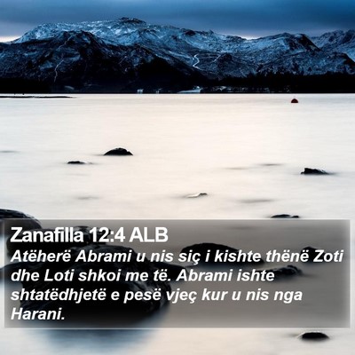 Zanafilla 12:4 ALB Bible Verse Image