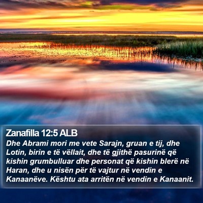 Zanafilla 12:5 ALB Bible Verse Image