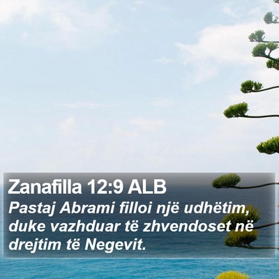 Zanafilla 12:9 ALB Bible Verse Image