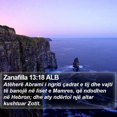 Zanafilla 13:18 ALB Bible Verse Image