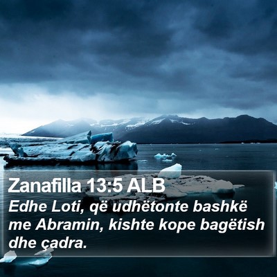 Zanafilla 13:5 ALB Bible Verse Image