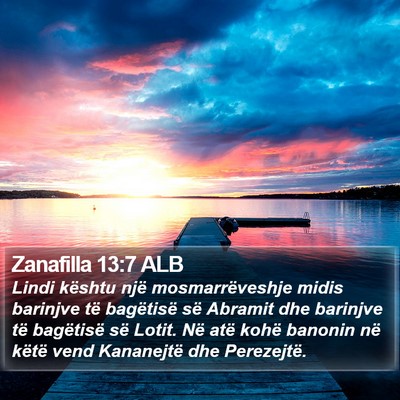 Zanafilla 13:7 ALB Bible Verse Image