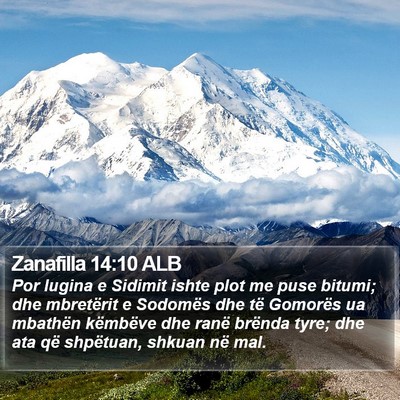 Zanafilla 14:10 ALB Bible Verse Image