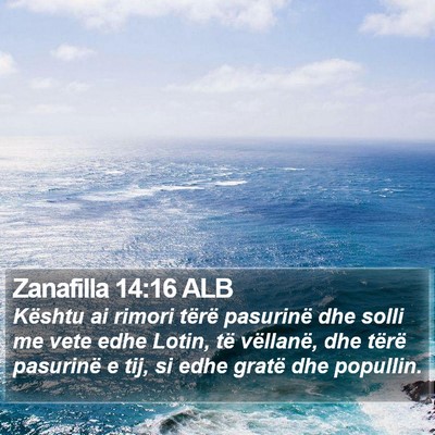 Zanafilla 14:16 ALB Bible Verse Image