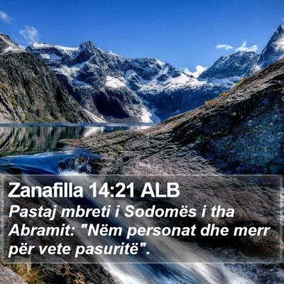 Zanafilla 14:21 ALB Bible Verse Image