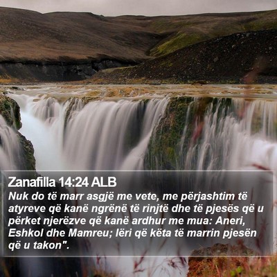 Zanafilla 14:24 ALB Bible Verse Image