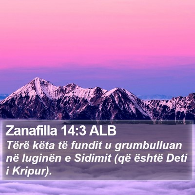 Zanafilla 14:3 ALB Bible Verse Image