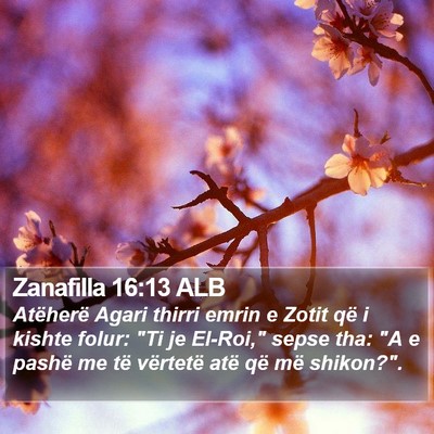 Zanafilla 16:13 ALB Bible Verse Image