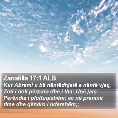 Zanafilla 17:1 ALB Bible Verse Image