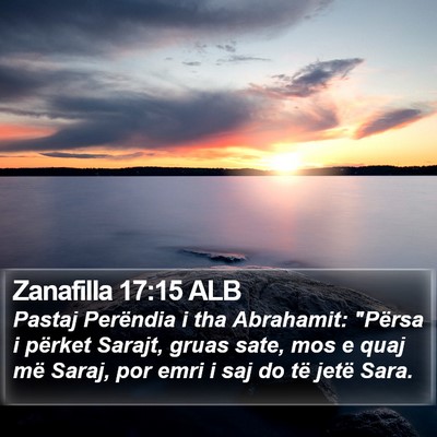 Zanafilla 17:15 ALB Bible Verse Image