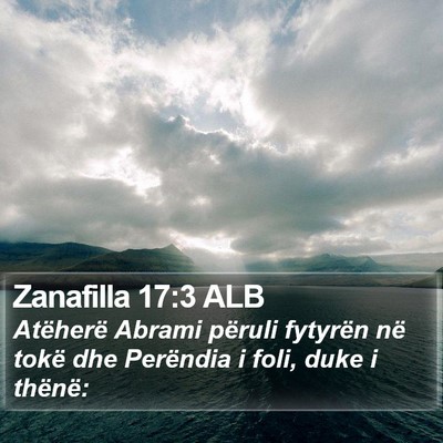 Zanafilla 17:3 ALB Bible Verse Image