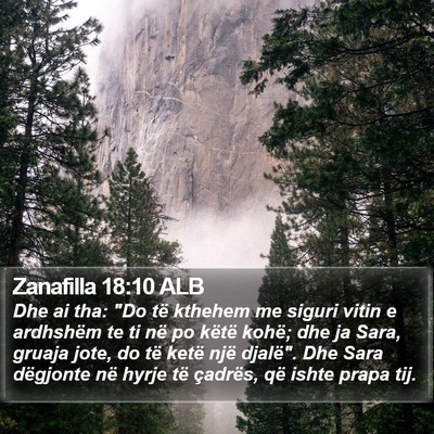 Zanafilla 18:10 ALB Bible Verse Image