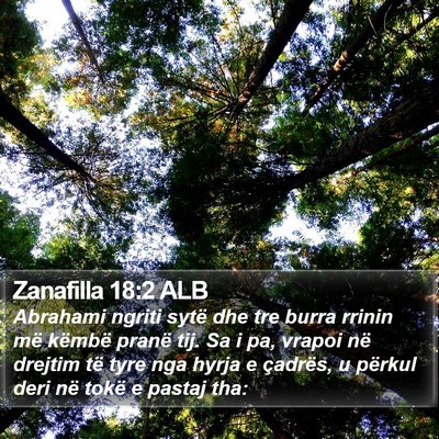 Zanafilla 18:2 ALB Bible Verse Image