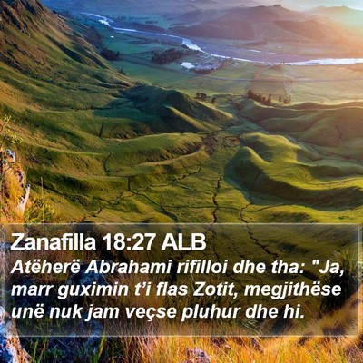 Zanafilla 18:27 ALB Bible Verse Image