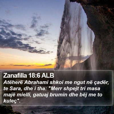 Zanafilla 18:6 ALB Bible Verse Image